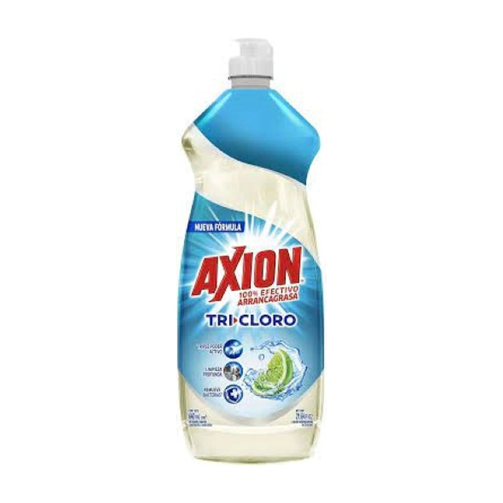 Axion Tri-Cloro Dishwashing Liquid 640Ml