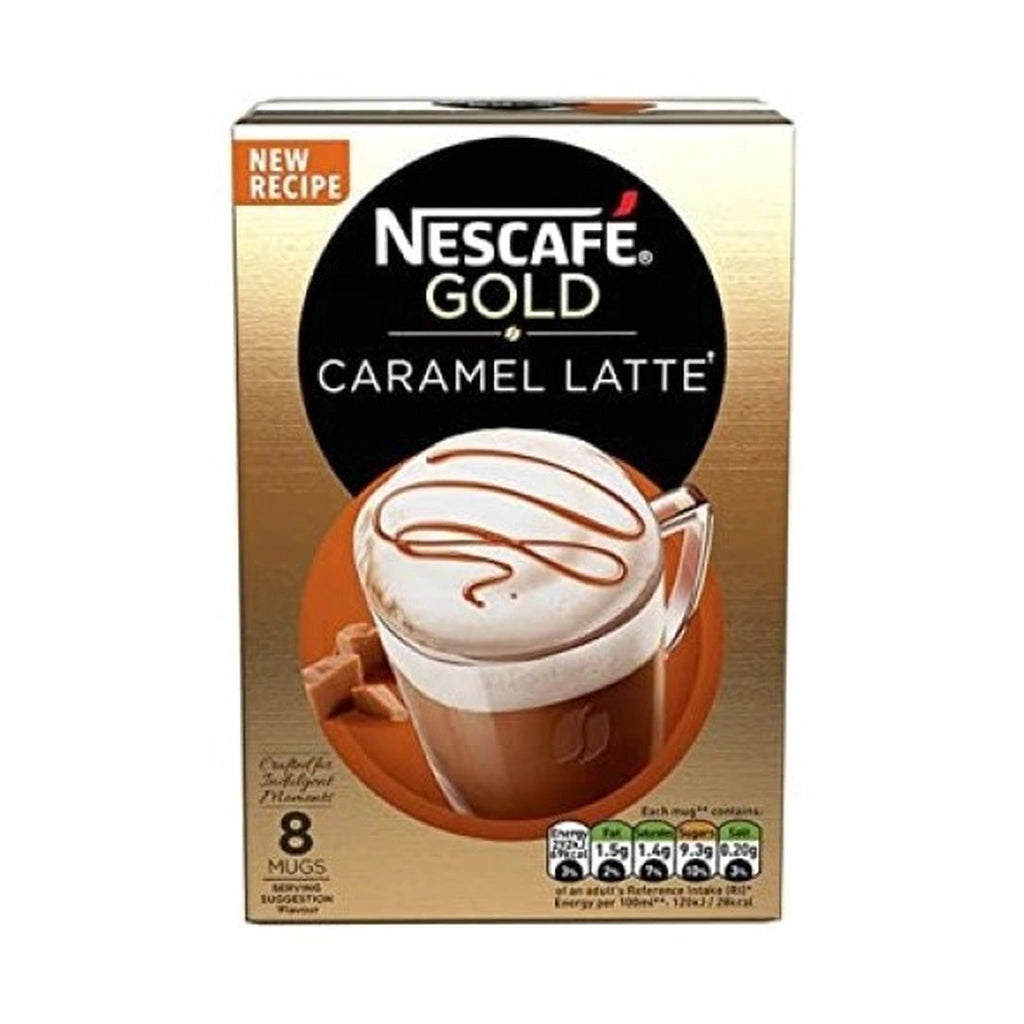 Nescafe Gold Caramel Latte 8Ct 136G