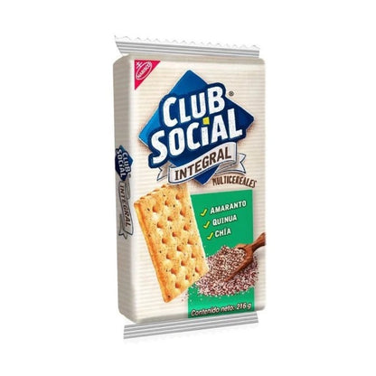 Nabisco Club Social M/Grain (9Ct) 216G