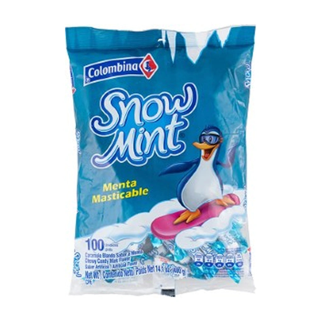 Colombina Snow Mint 100Ct