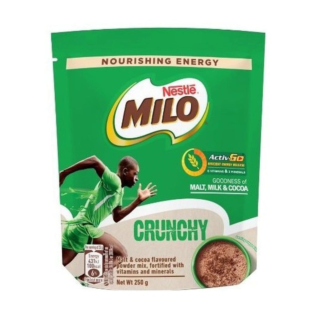 Milo Activ-Go Krunchy Zipper Bag 250G
