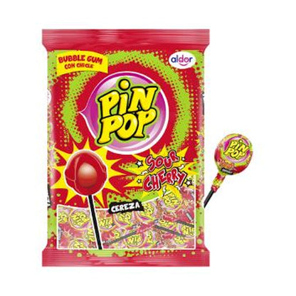 Aldor Pin Pop Sour Cherry 48Ct