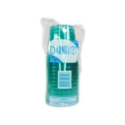 Darnel Clear Green Cups 12Oz 12Ct