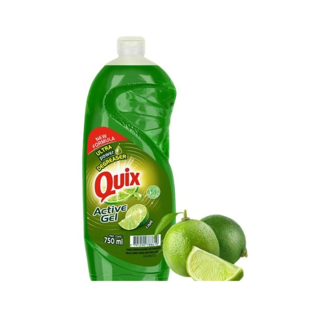 Quix Gel Lime Green 750Ml