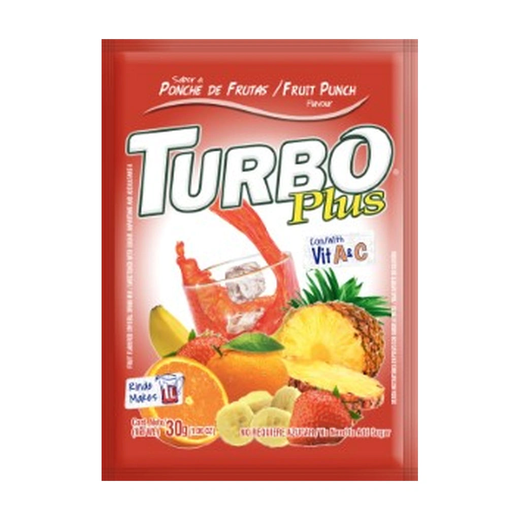 Turbo Plus Fruit Punch 35G