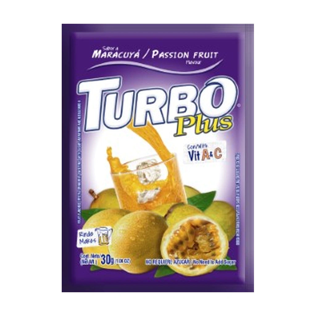 Turbo Plus Passion Fruit 35G
