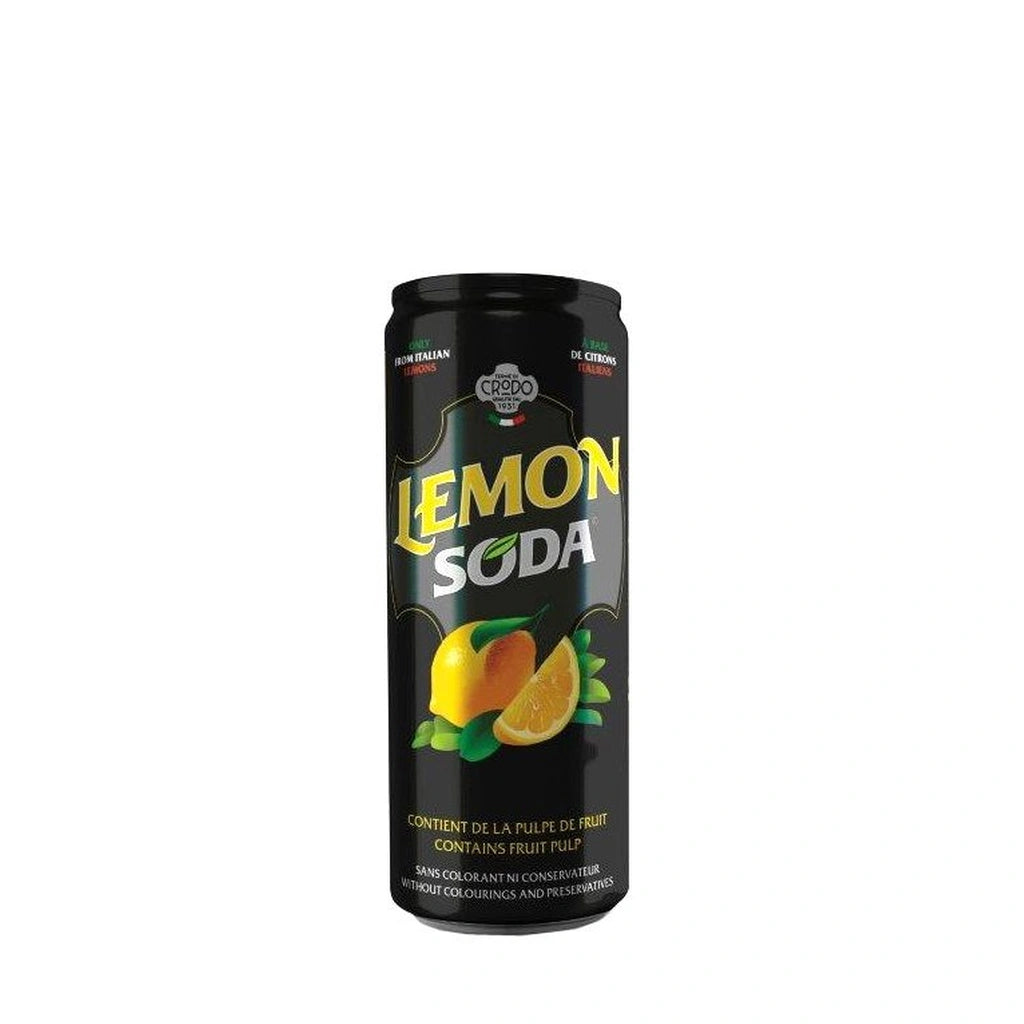 Crodo Lemon Soda Can 330Ml