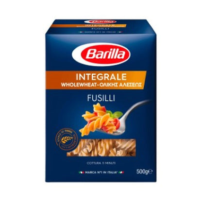 Barilla Pasta Whole Wheat Fusilli 500G