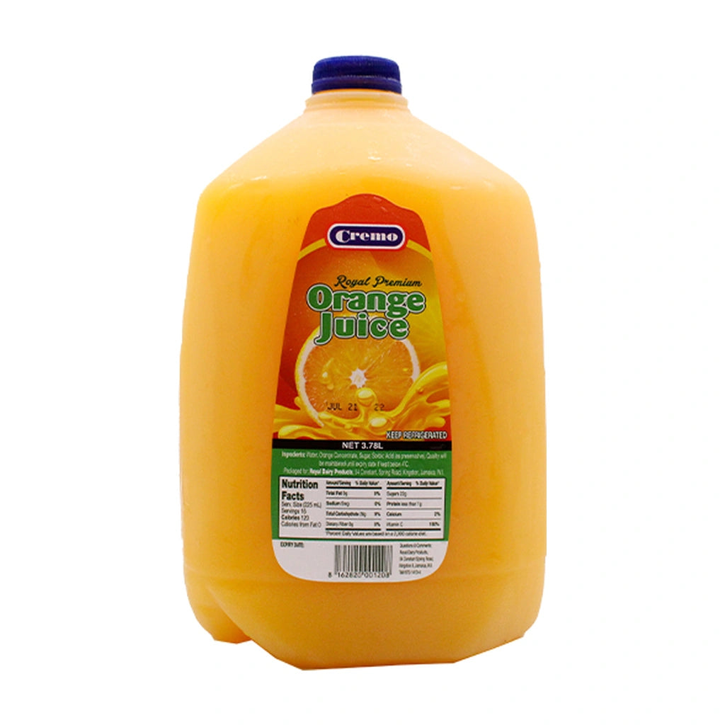 Cremo Orange Juice 3.78 Lt