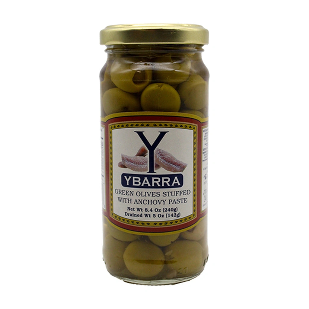 Ybarra Anchovy Olives 142G
