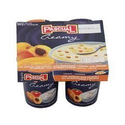 Pascual Crmy Apricot & Mgo 4Pk