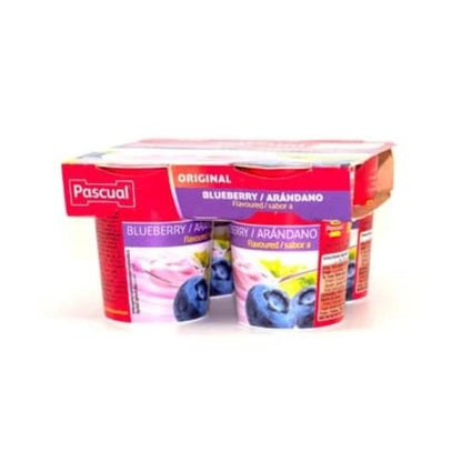 Pascual Blueberry Yogurt 125G 4Pk