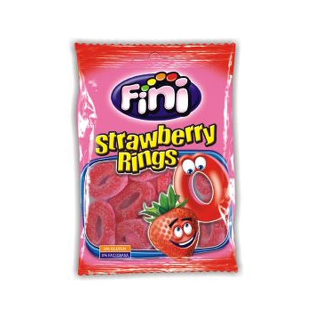 Fini Stawberry Rings Gummy Candy 90G
