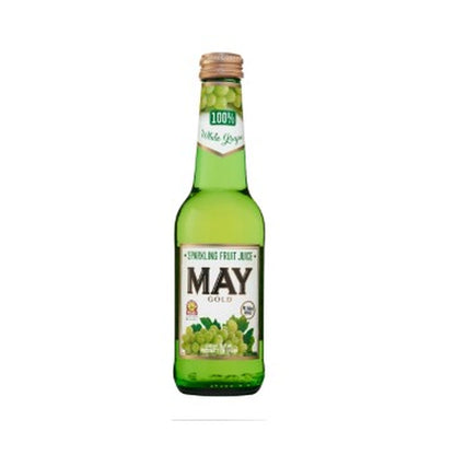 May Sparkling Juice White Grape 250Ml