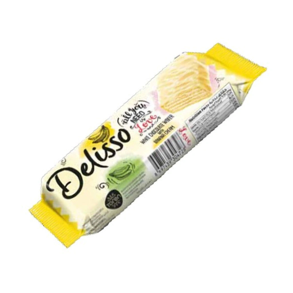 Delisso White Chocolate Wafer 28G