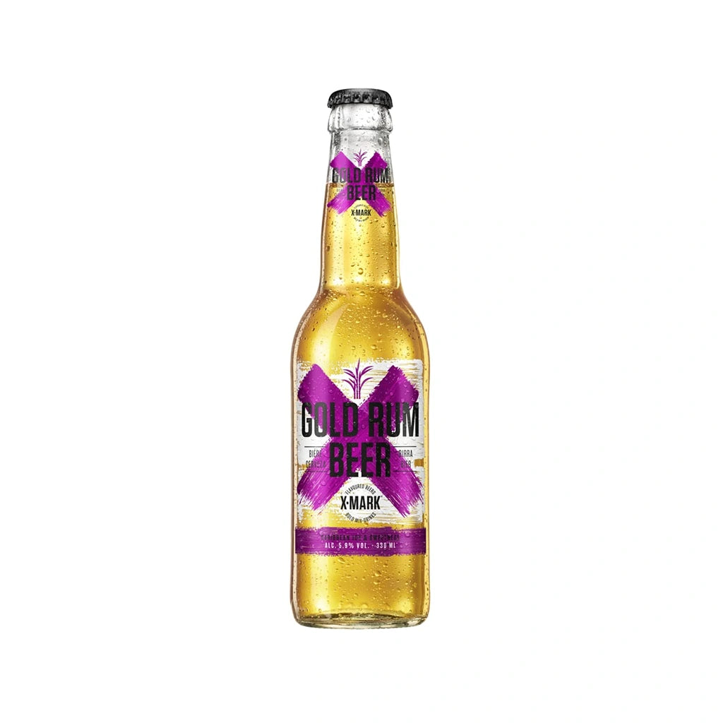 X-Mark Gold Rum Beer 330Ml