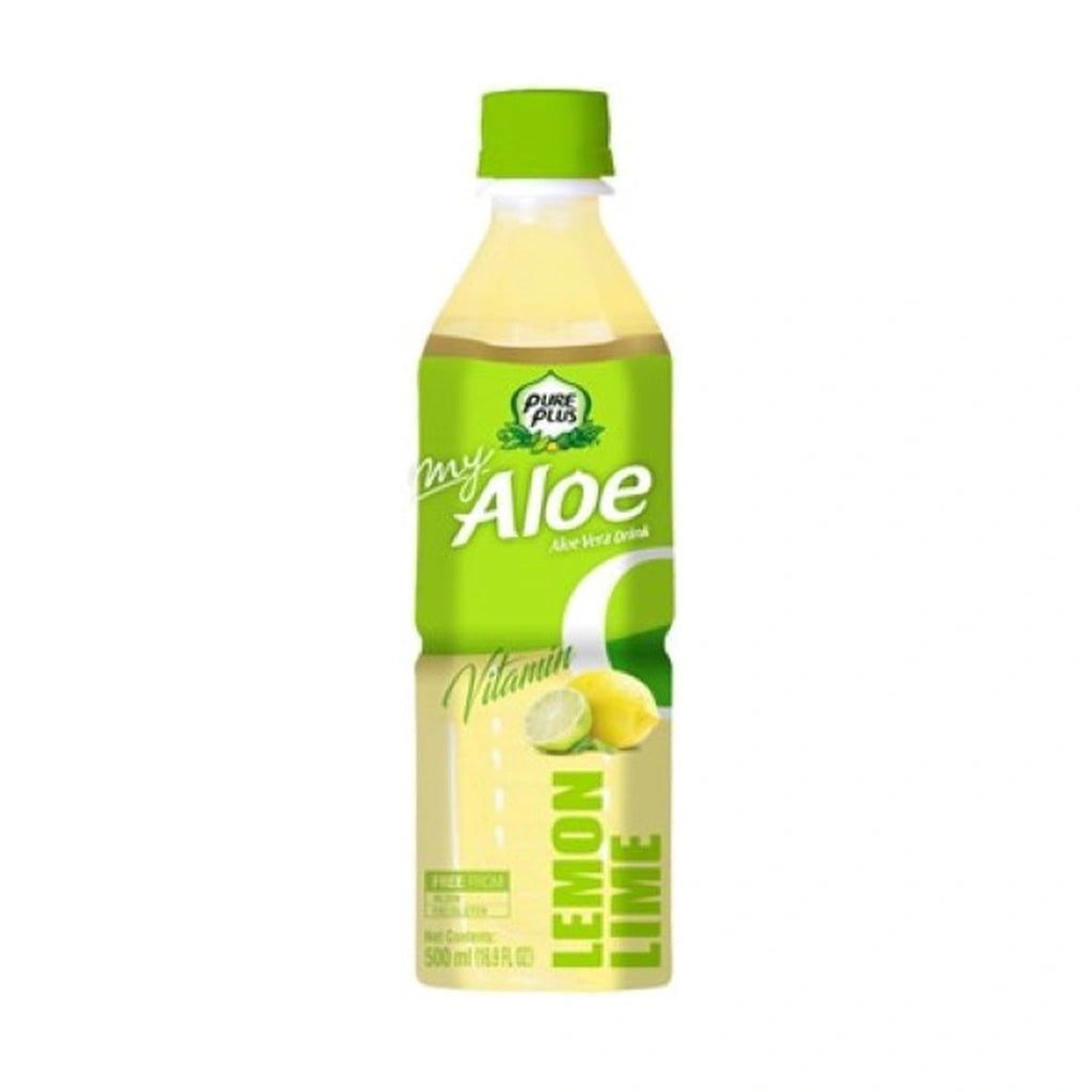 Pure Plus Aloe Lemon Lime 500Ml