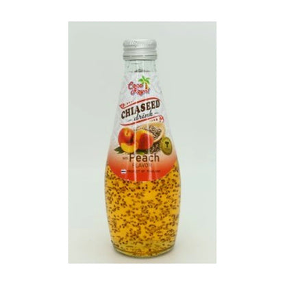 Coco Royal Chai Seed Drink Peach 290Ml