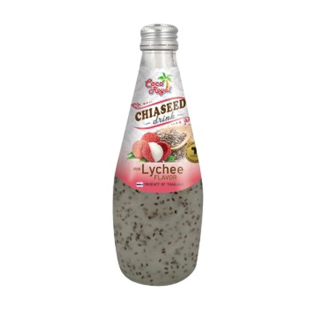 Coco Royal Chai Seed Drink Lychee 290Ml