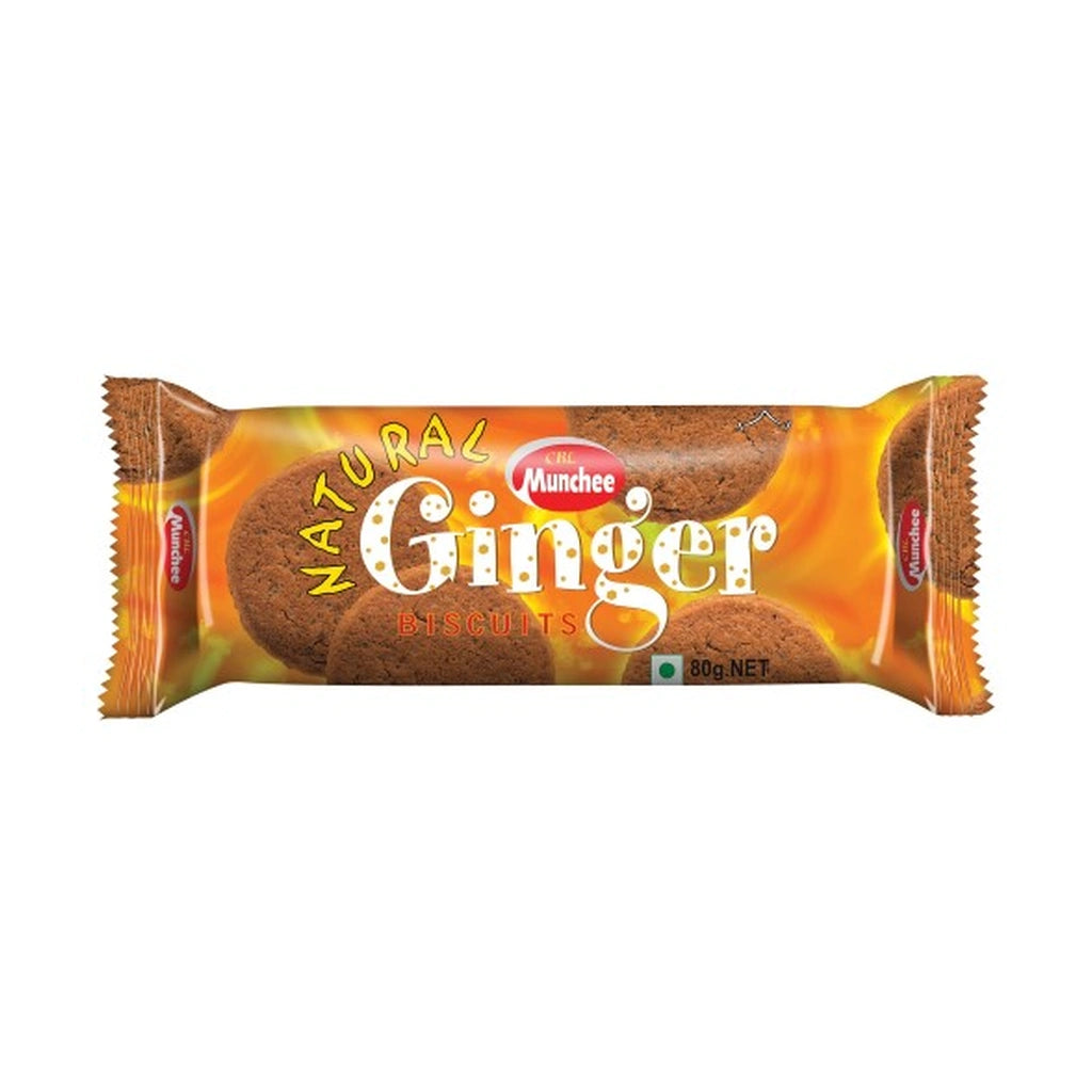 Munchee Ginger Cookies 80G