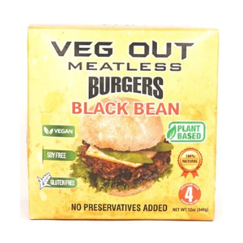 Vegout Black Bean Burgers 4Pk