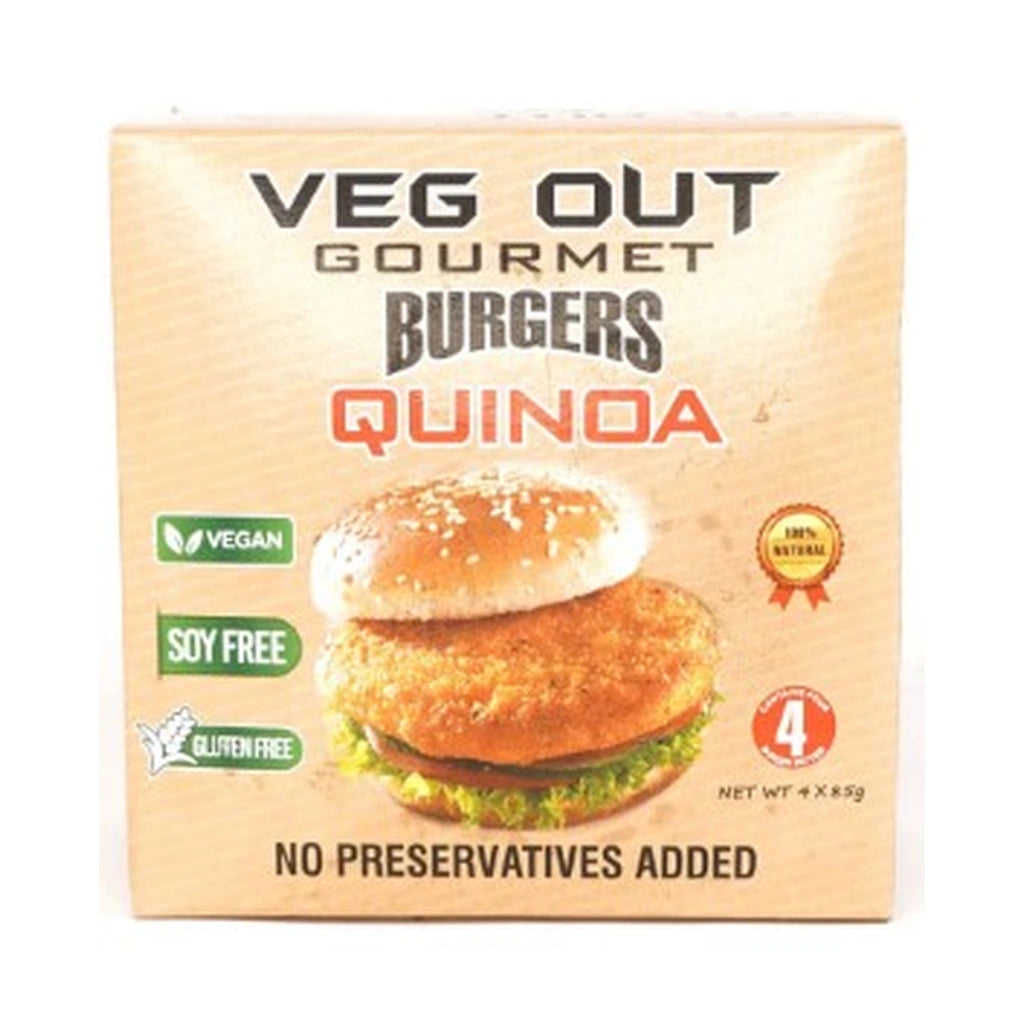 Vegout Quinoa Burgers 4Pk