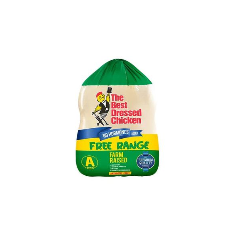 BD Free Range Frozen Whole 1kg