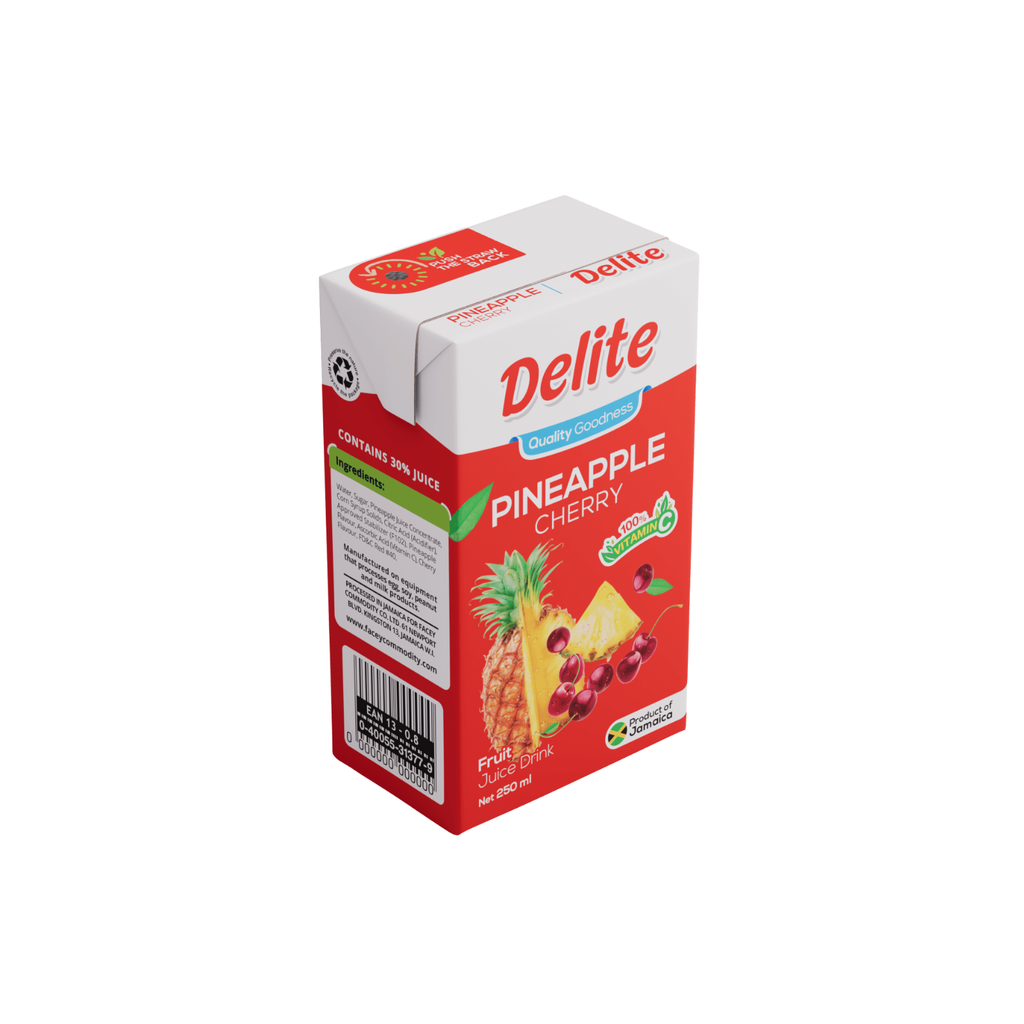 Delite Pineapple Cherry 250Ml