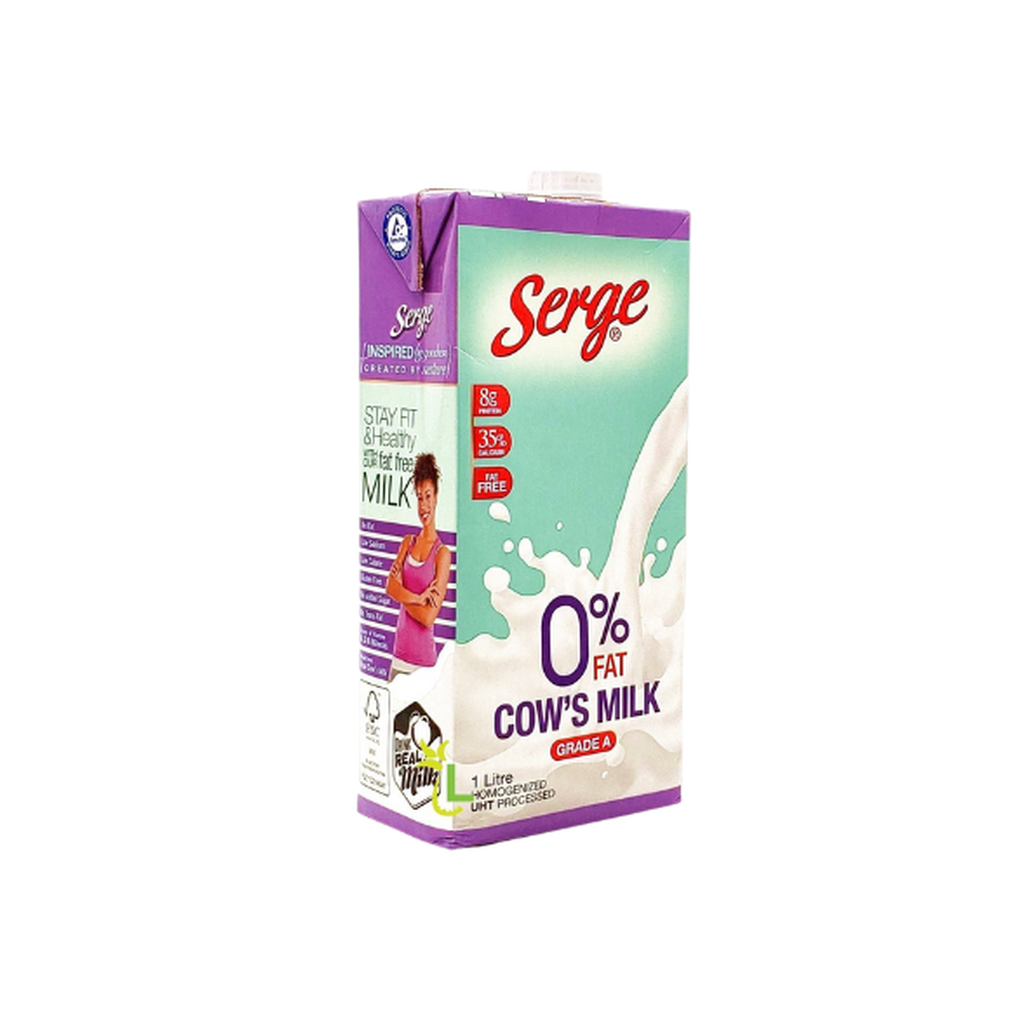 Serge Cow'S Milk 0% Fat 1Lt