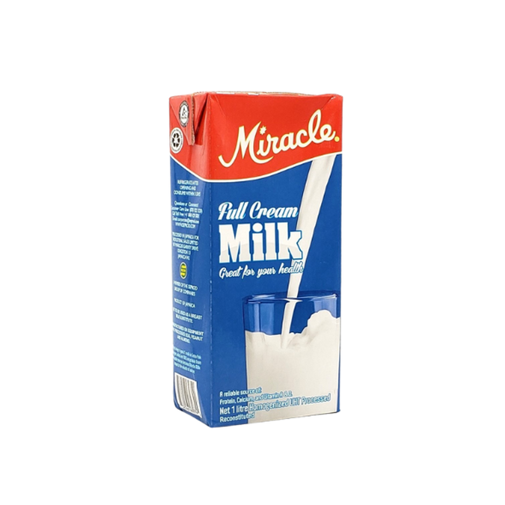 Miracle 100% Pure Cows Milk 1Lt
