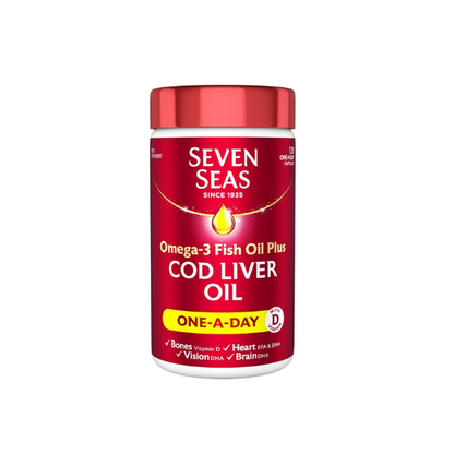 Seven Seas Cod Liver Oil Caps 120Ct