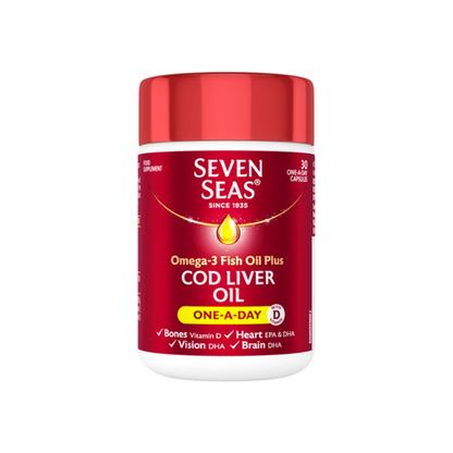 Seven Seas Cod Liver Oil Caps 30Ct