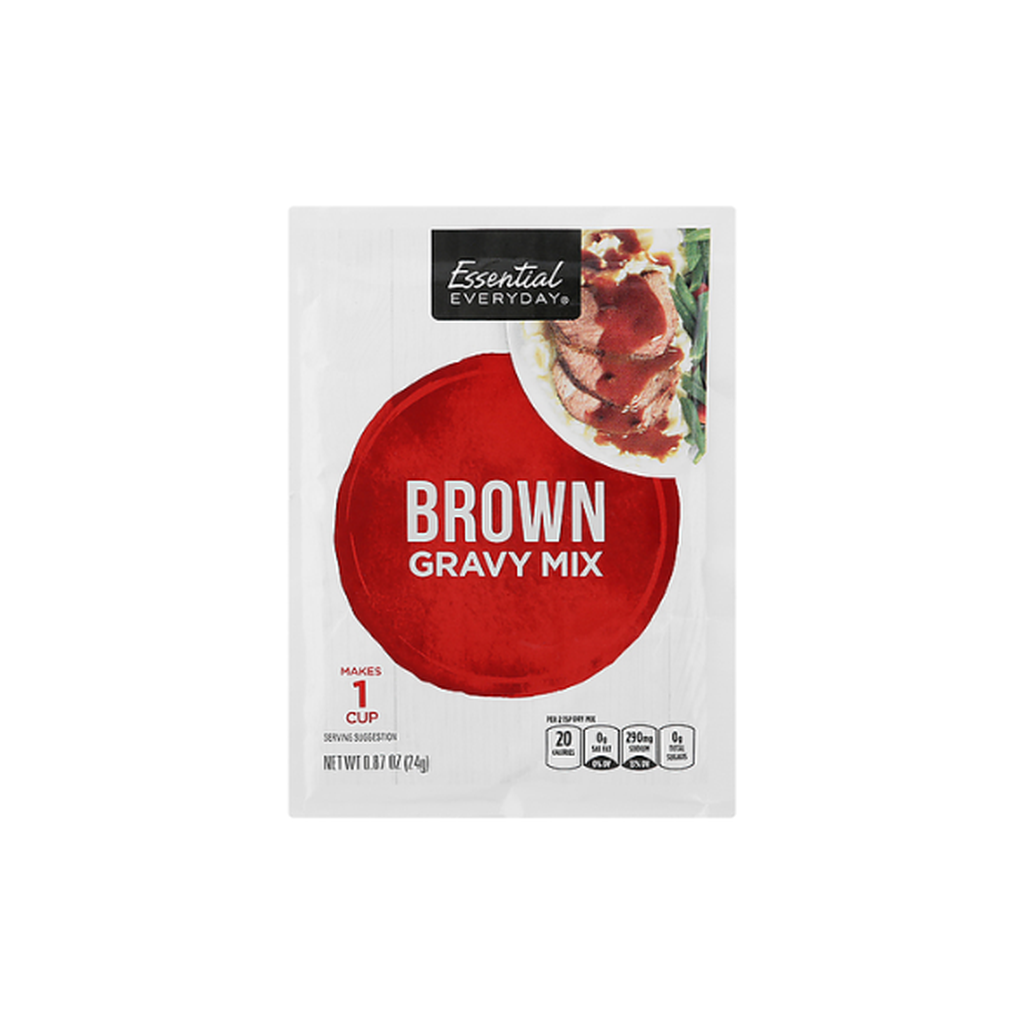 Essential Everyday Brown Gravy Mix 24G