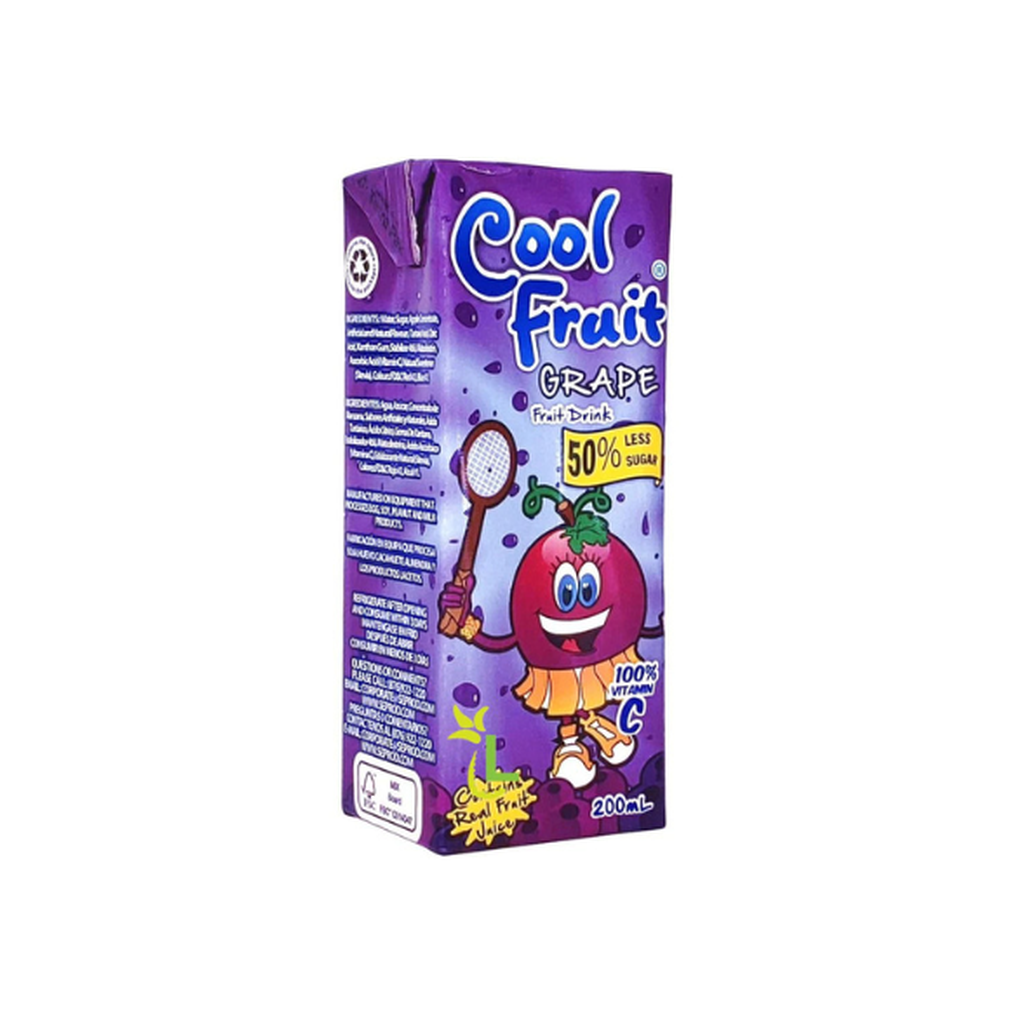 Cool Fruit Grape 200Ml