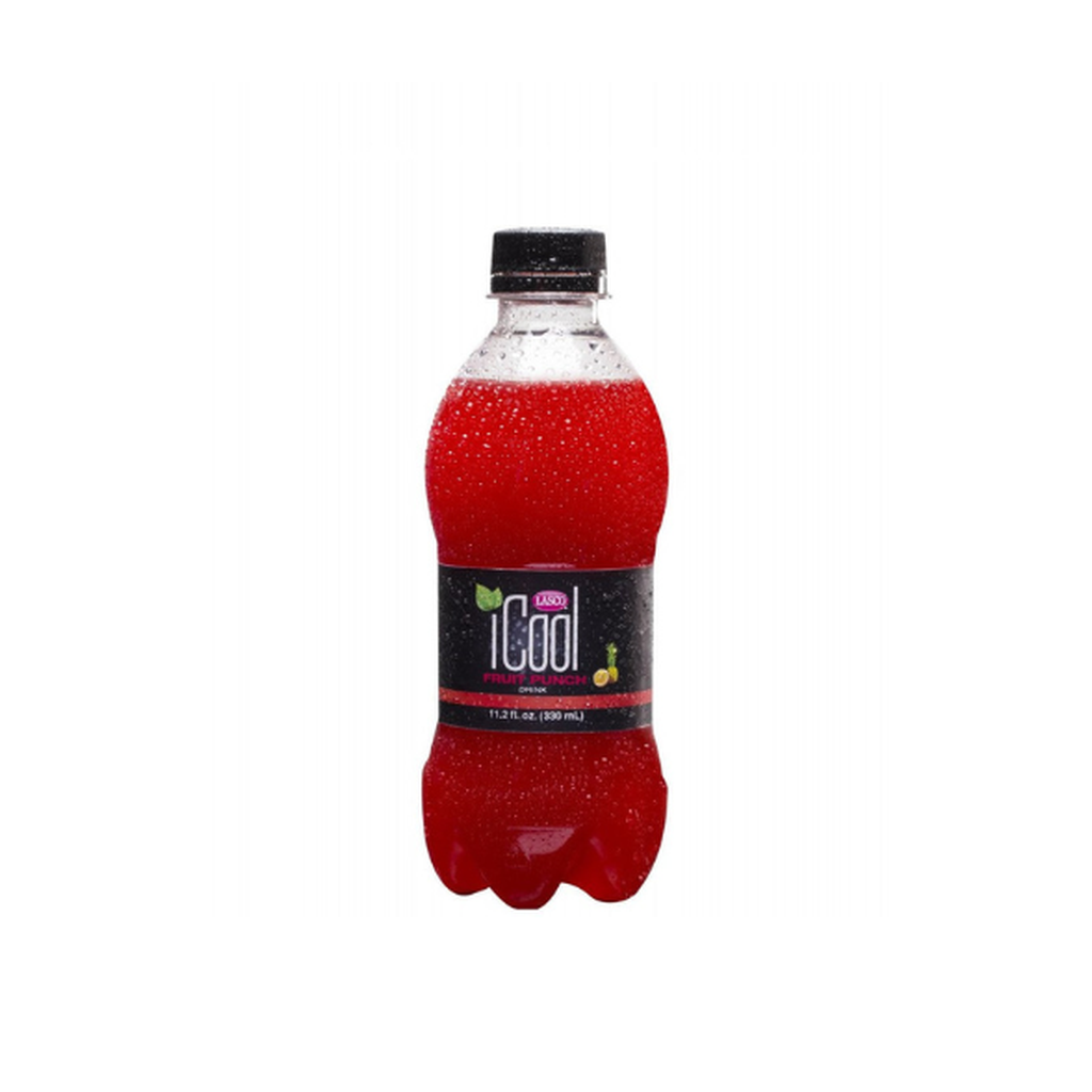 Lasco Icool Fruit Punch Red Sug 330Ml