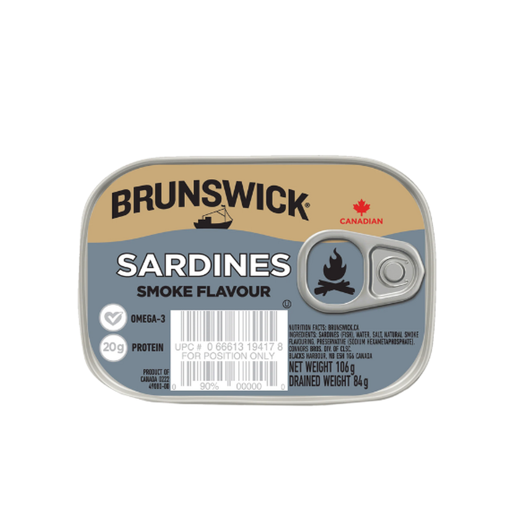 Brunswick Sardines Smoked Flavour 106G