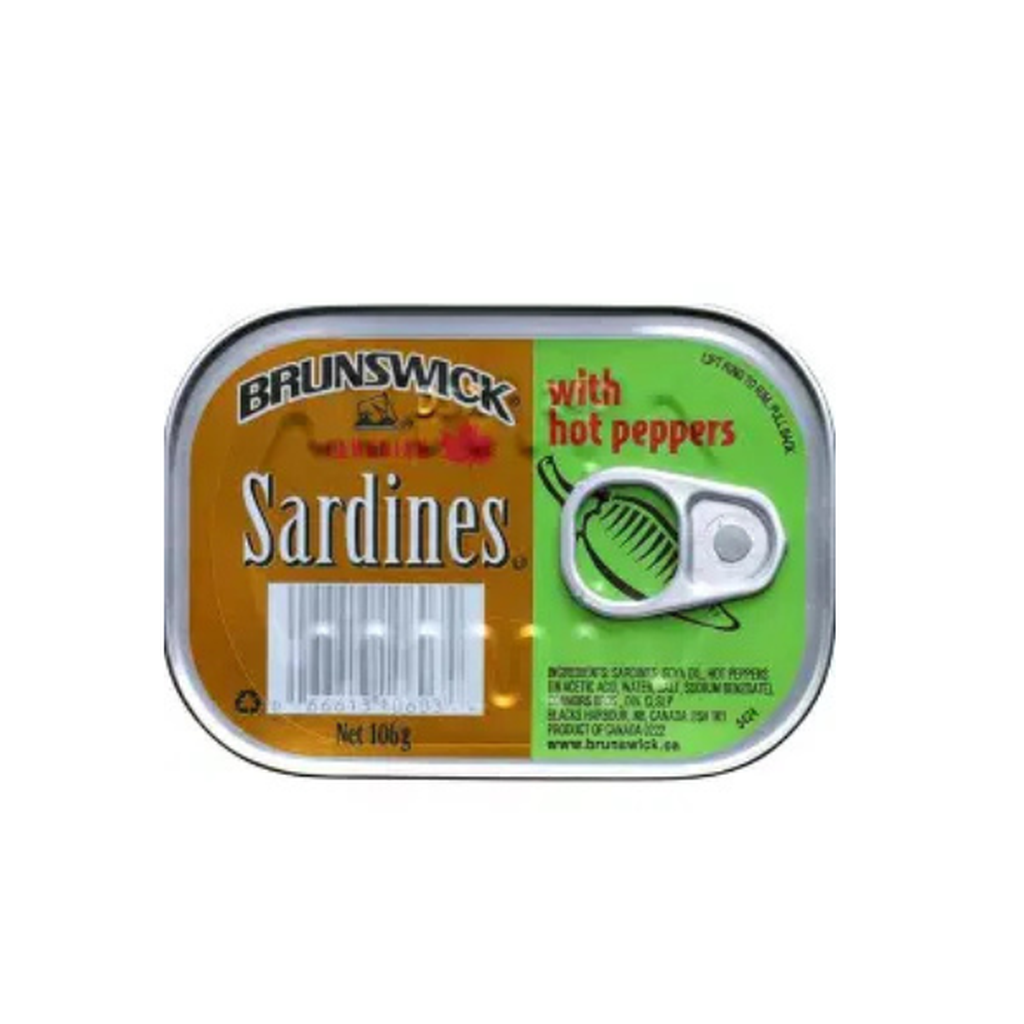 Brunswick Sardines Hot Pepper 106G
