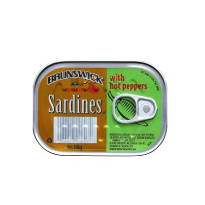 Brunswick Sardines Hot Pepper 106G