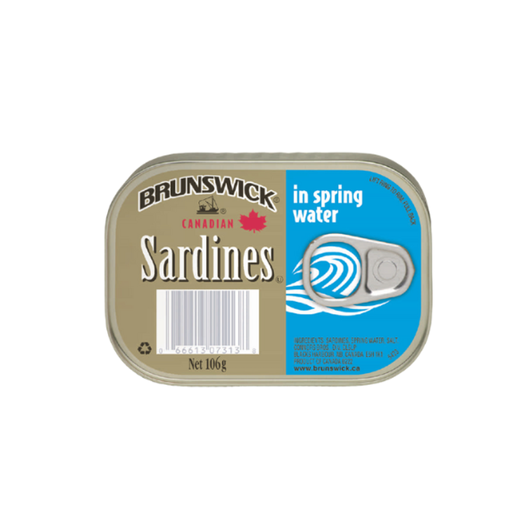Brunswick Sardine Spring Water 106G A