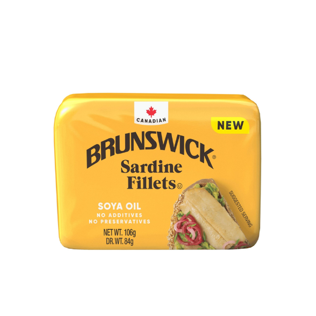 Brunswick Sardine Fillet Soya Oil 106G
