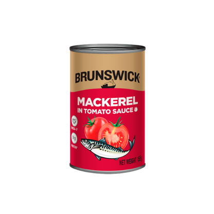 Brunswick Mackerel In Tomato Sauce 155G
