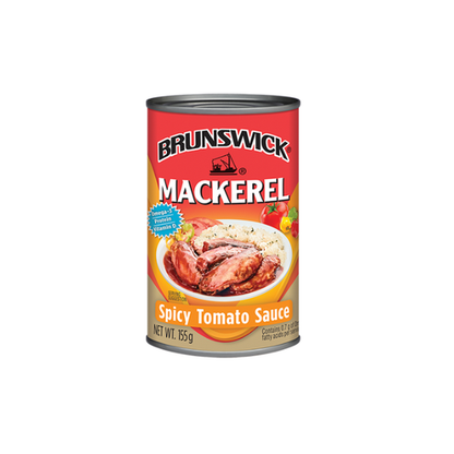 Brunswick Chunky Mackerel Spicy Tom 425G