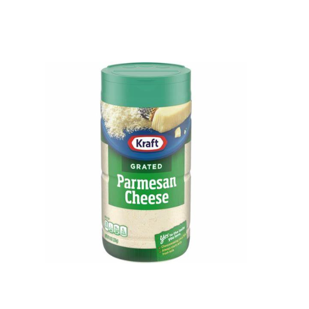Kraft 100% Grated Parmesean 683 8Oz