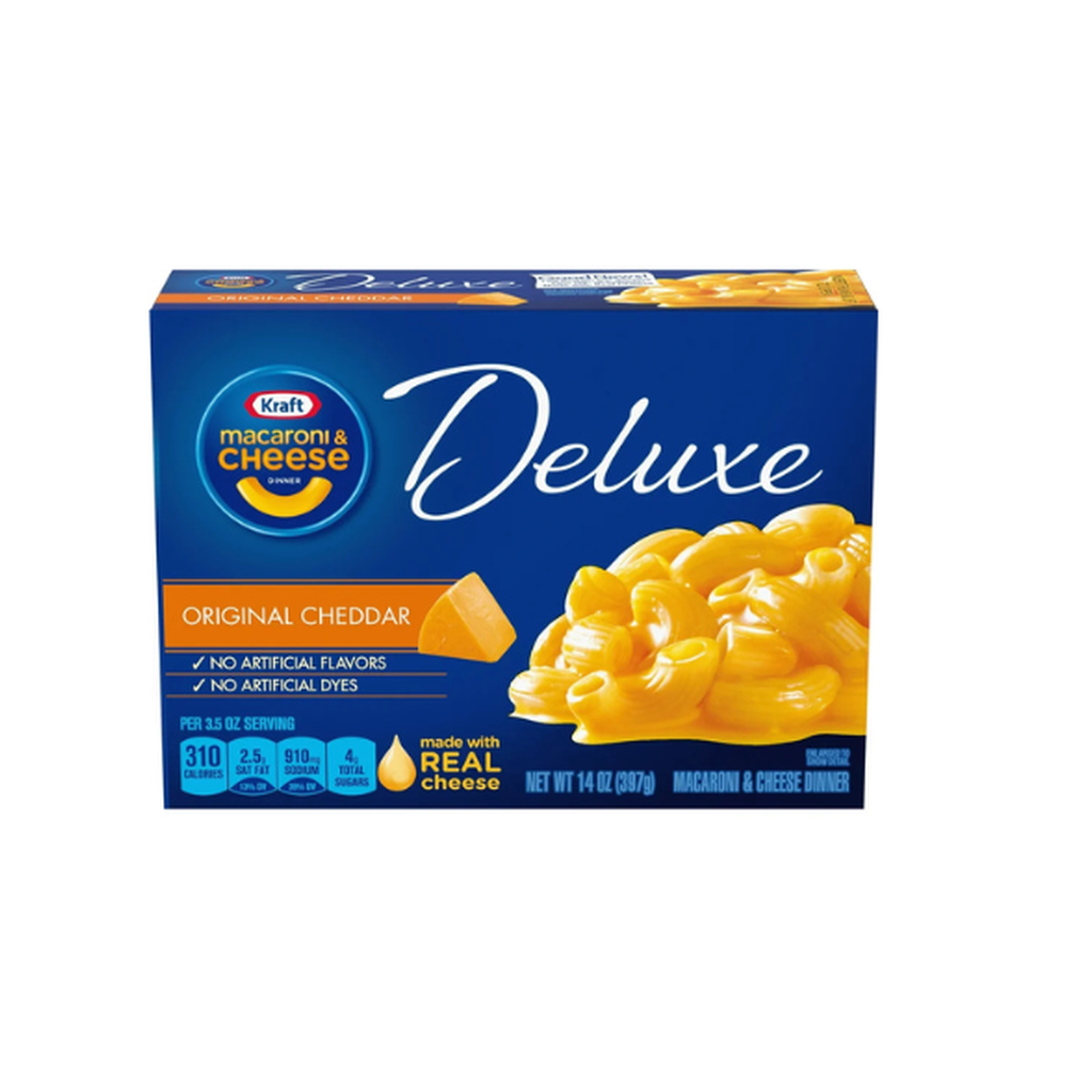 Kraft Deluxe Orig Mac & 683 Din 14Oz
