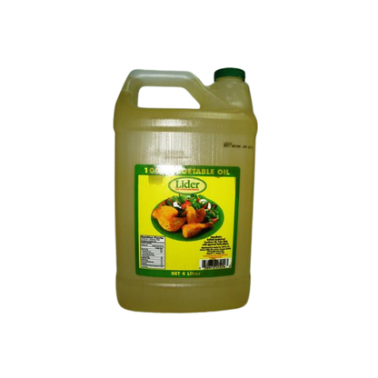 Lider Vegetable Oil 4Lt