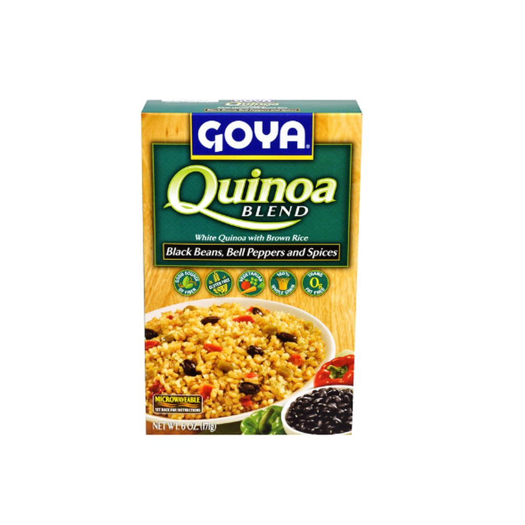 Goya Quinoa Blend Black Bean Bell 6Oz