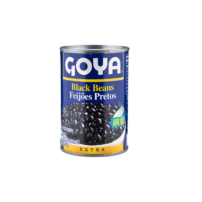 Goya Black Beans Canned 297G