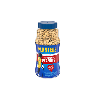 Planters Dry Roast Peanut Low Sodium 16O