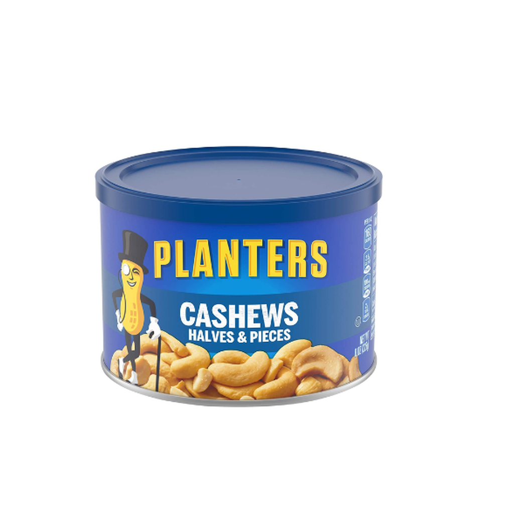 Planters L/S Cashew Halves & Pieces 8Oz