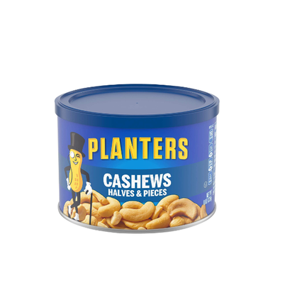 Planters L/S Cashew Halves & Pieces 8Oz